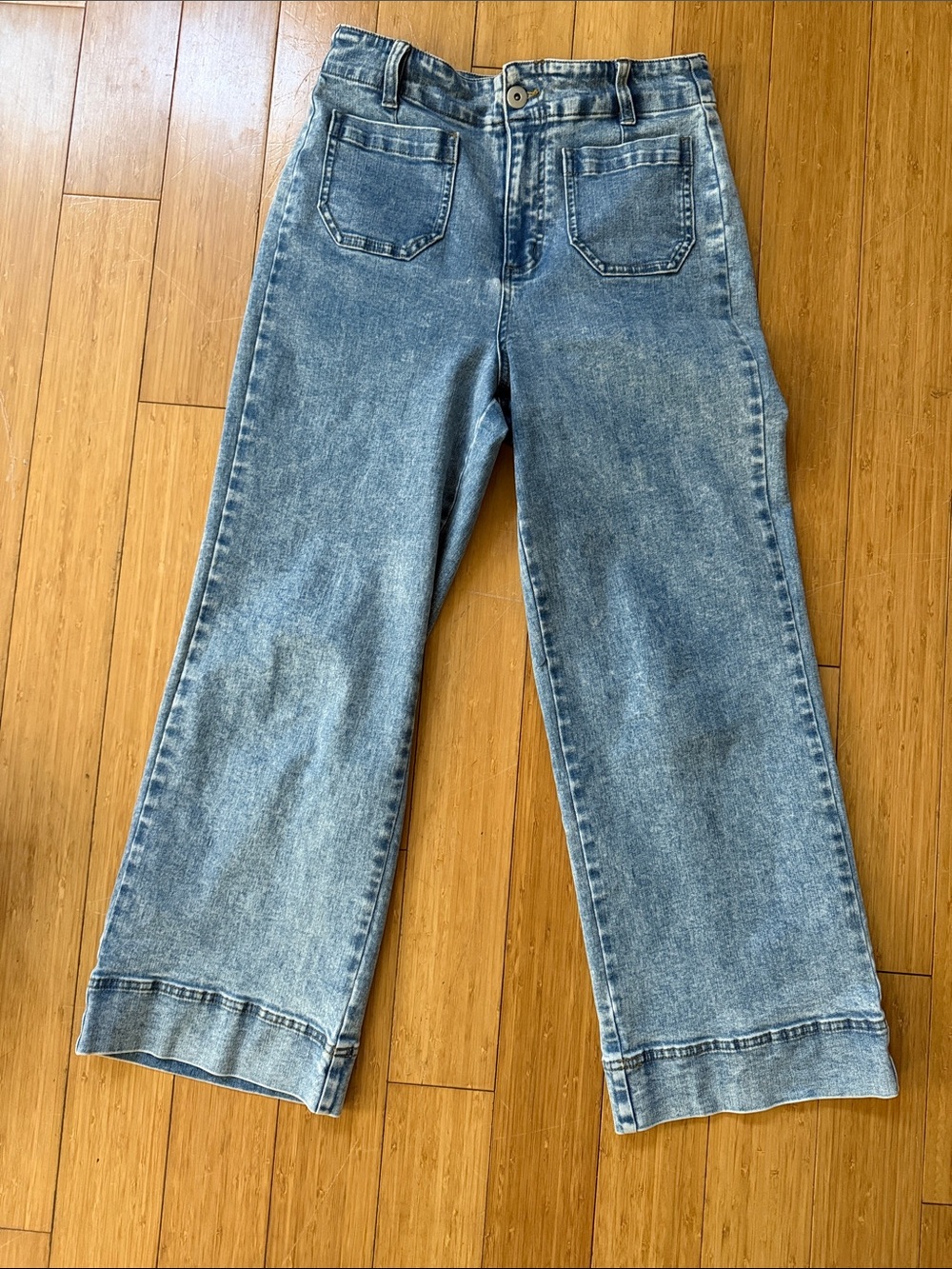 Habitat Light Wash Ankle Crop Jeans